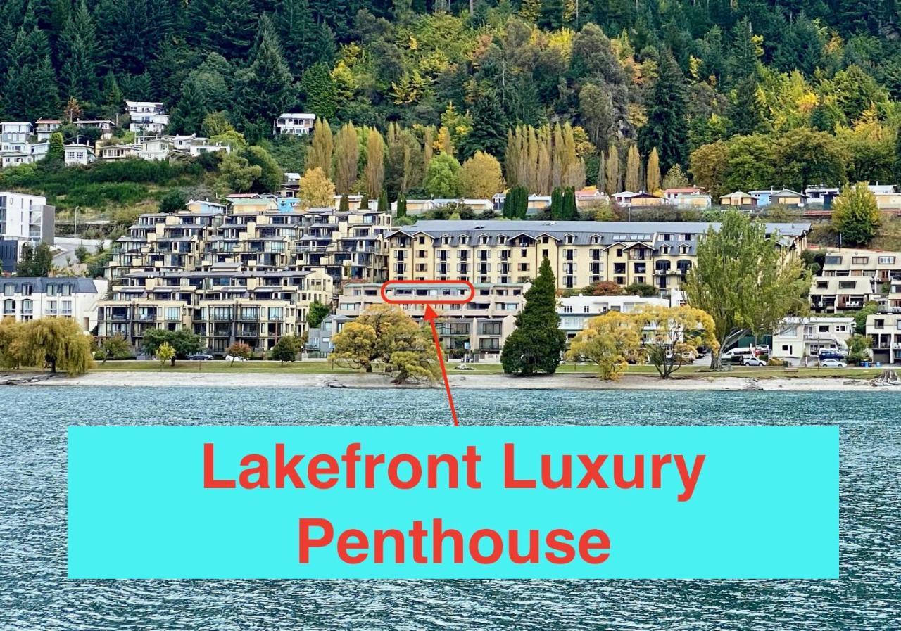 Lakefront Luxury Penthouse Central Queenstown Eksteriør billede